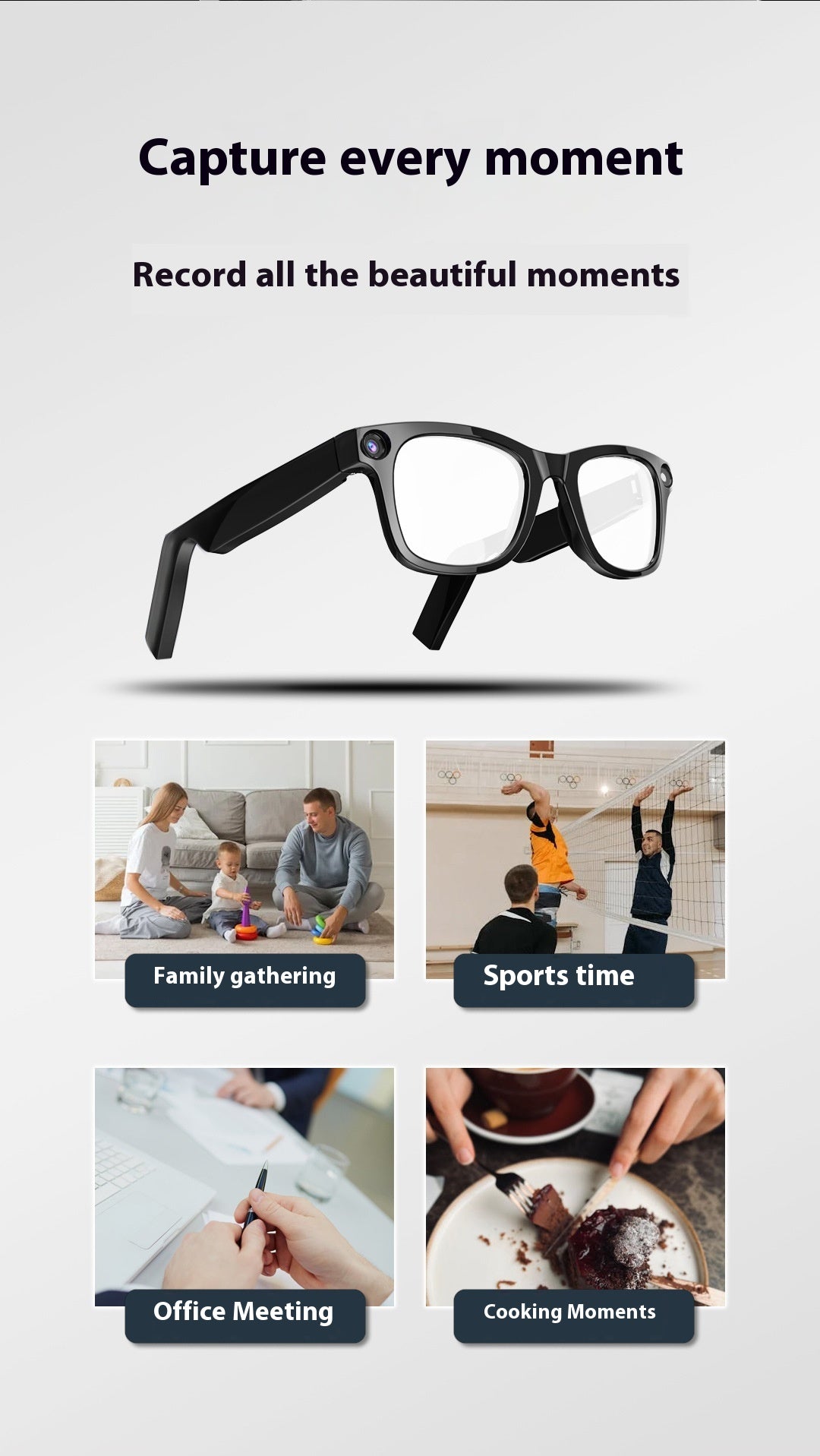 AI Camera Smart Glasses - Firu Total Sales