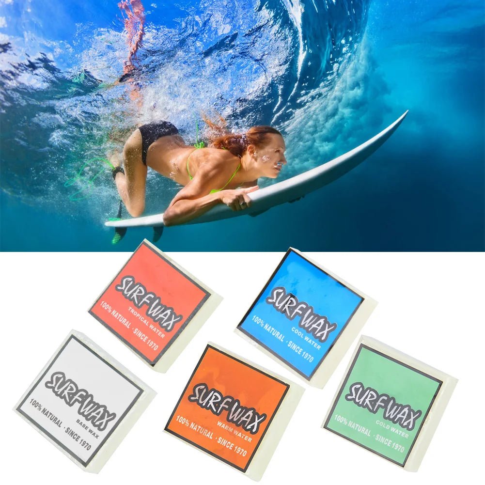 1Pc High Quality Anti slip Surf Wax Surfboard Skimboard Skateboard Waxes Surfing Accessory - Firu Total Sales