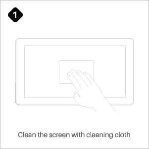 HUION Anti-Glare Film Replacement Display Screen Protector for Kamvas 12/13/16/22/24
