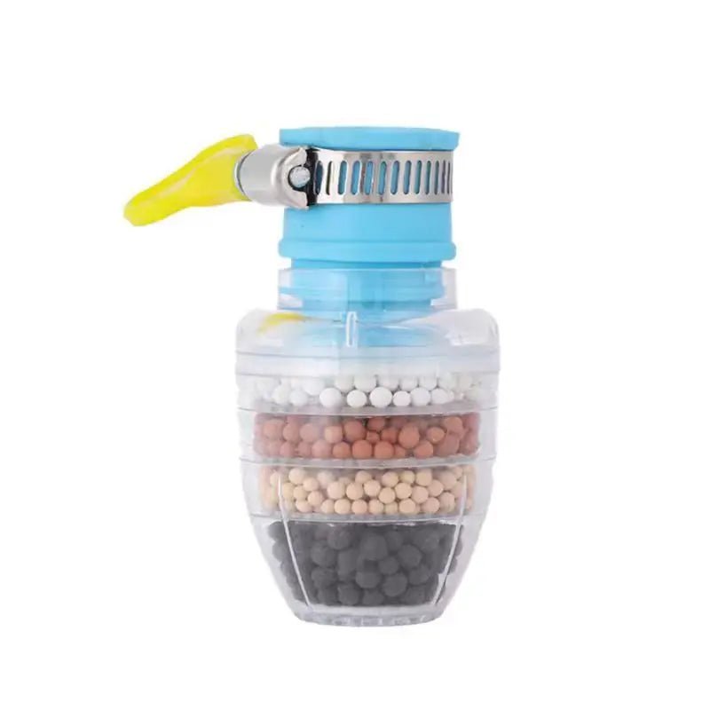 6 Layers Water Filter Tap Purifier Medical Stone Coconut Charcoal Nozzle For Faucet Kitchen Accessories Household Water Filter - Firu Total Sales