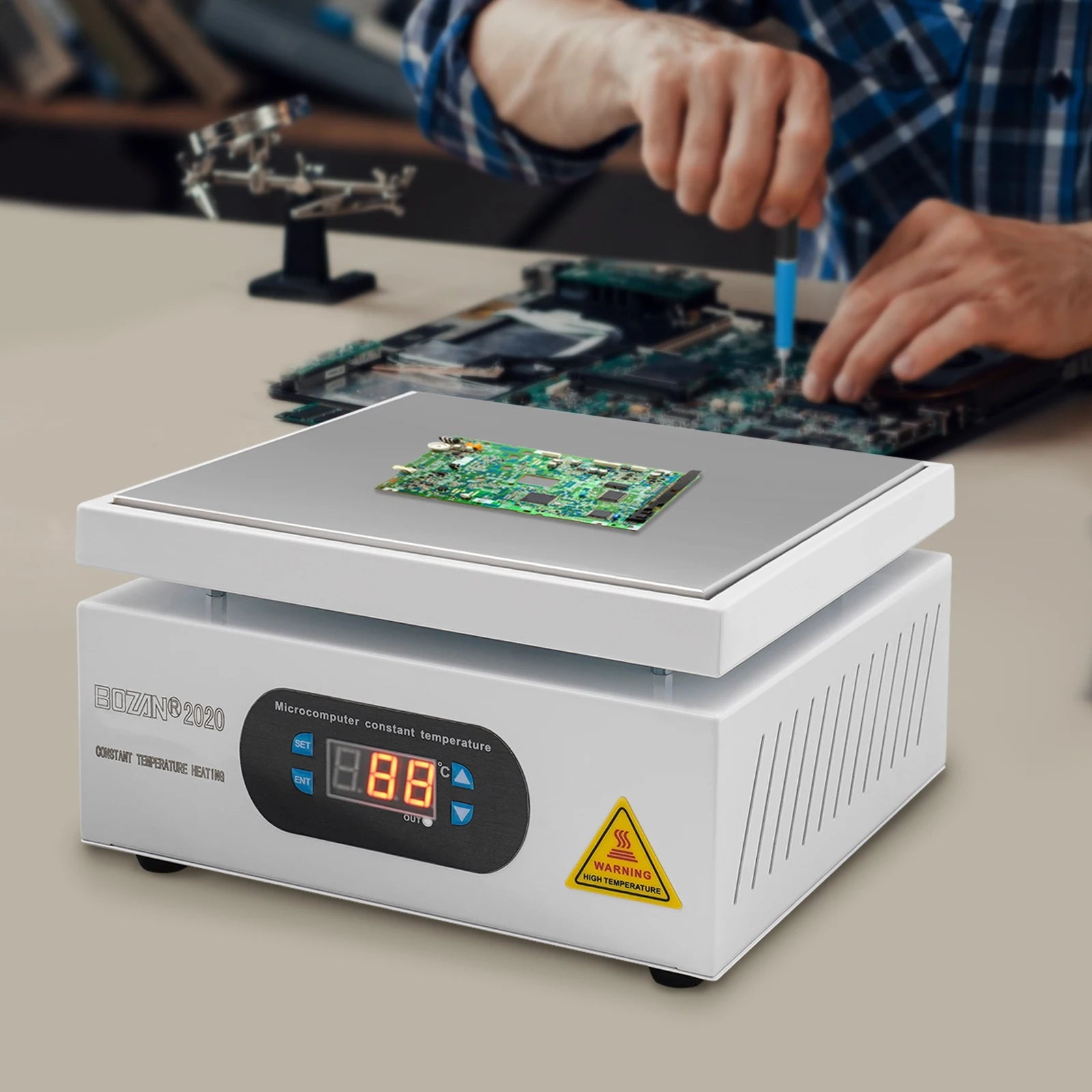 700/500W/350W Electric Soldering Hot Plate Microcomputer Welding Hot Plate, Preheating Welder Work Table - Firu Total Sales