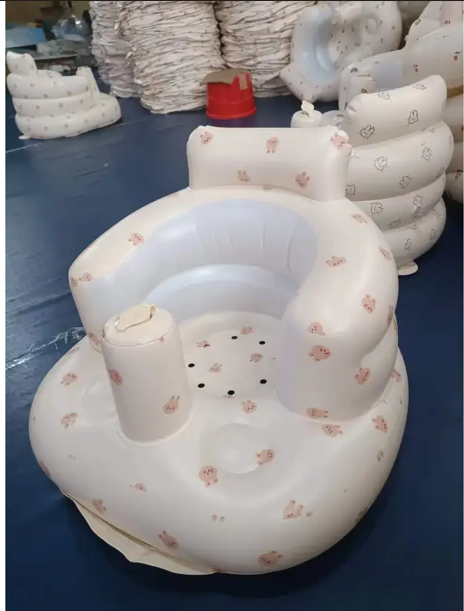Inflatable Baby Chair for Dining & Bath