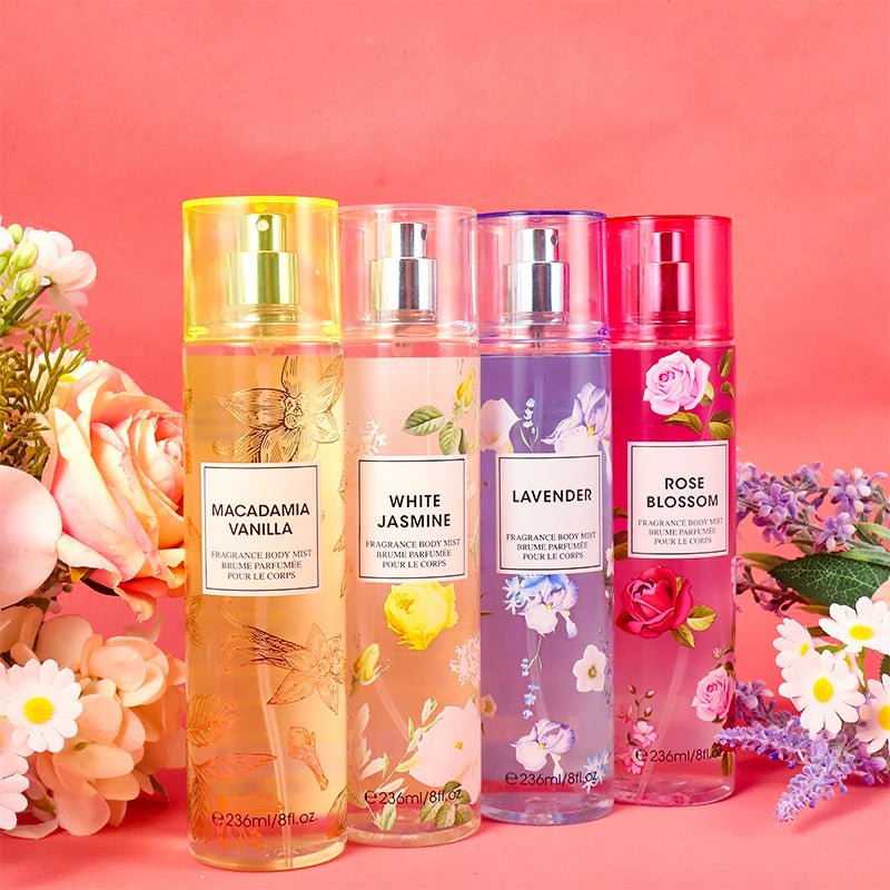 8 Fl.oz/236ml Hair & Body Mist for Women, Floral Fragrance Mist, Fresh Body Spray, Long - Lasting Perfume, Perfect for Daily Use - Firu Total Sales