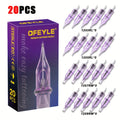 50/20PCS MIX Disposable Purple Tattoo Cartridges Needle RM / RL/ M1/ RS Needle Tattoo Needle For Tattoo Machine