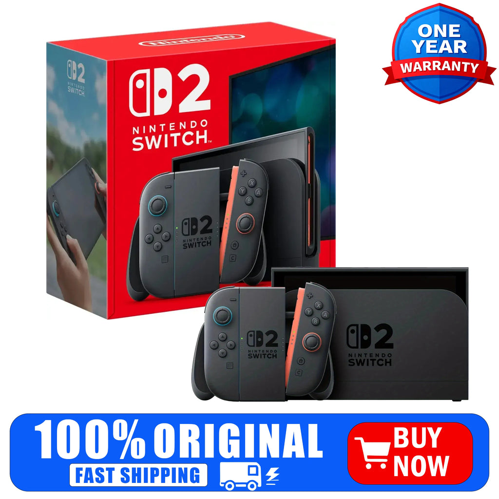 Nintendo Switch 2 Console, Multi-Standard Edition, Console Only or Game Bundle Options