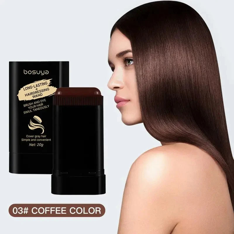 Magic Root Touch Up Pen Hair Dye Stick - Ammonia Free Temporary Gray Cover Comb Portable Drop Shipping In Stock