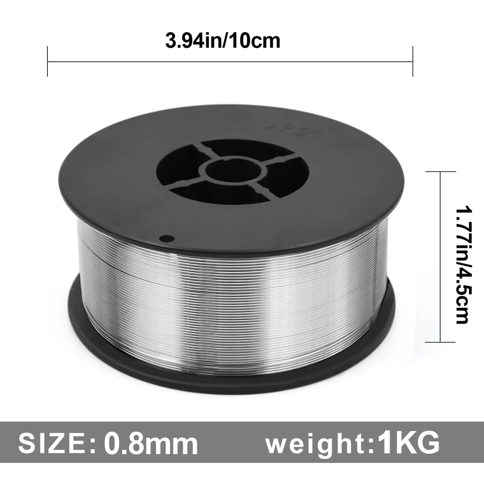 HZXVOGEN 0.8mm 1KG Flux Cored Welding Wire Gasless MIG Wire Carbon Steel Welding Iron Welding Welder Accessories for Soldering