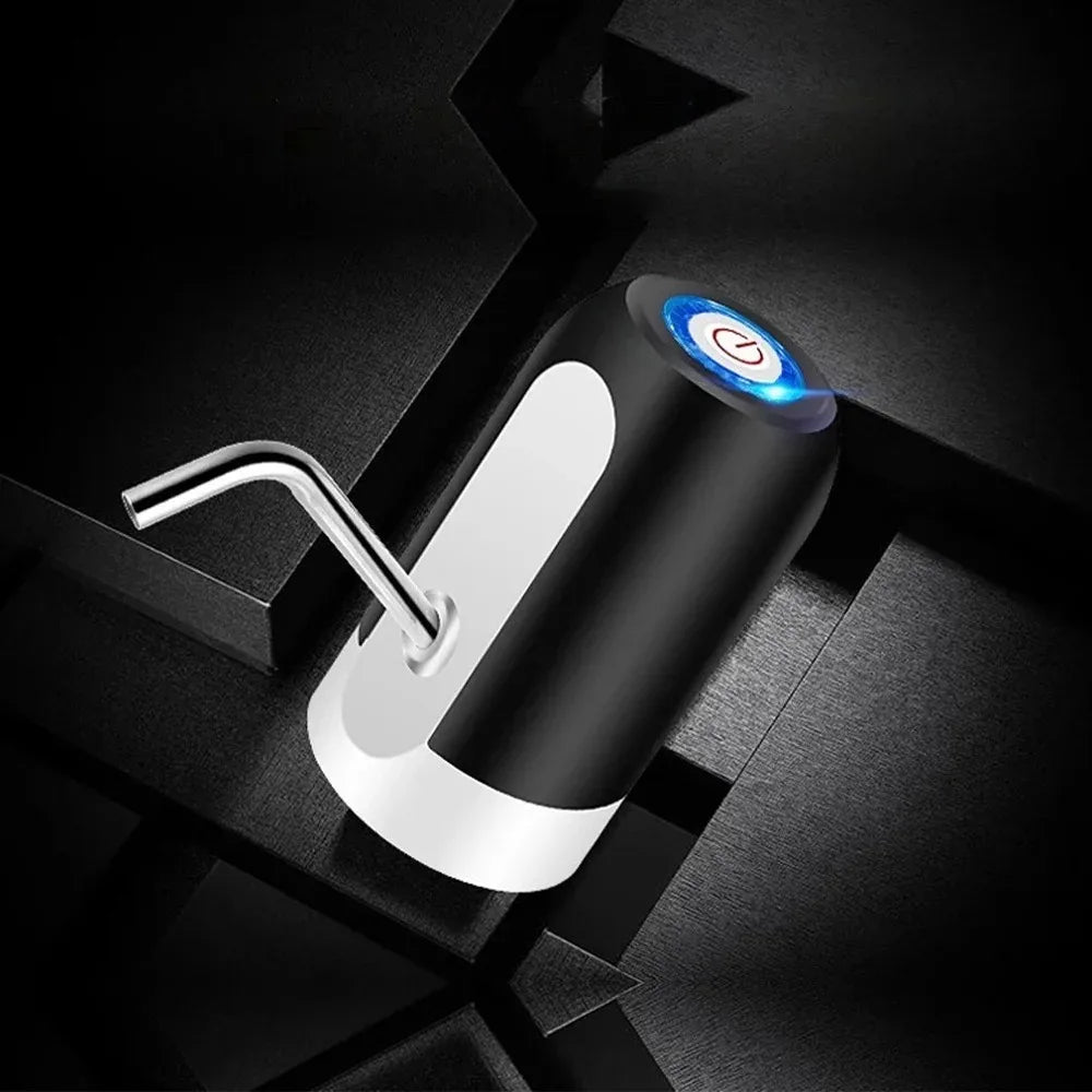 Electric Water Pump Dispenser for 5 Gallon Bottles, USB Rechargeable Auto Switch Drinking Water Pump, Portable Water Dispenser