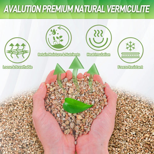 18QT Horticultural Vermiculite, Coarse Vermiculite Grade for Potted Plants & Gardening