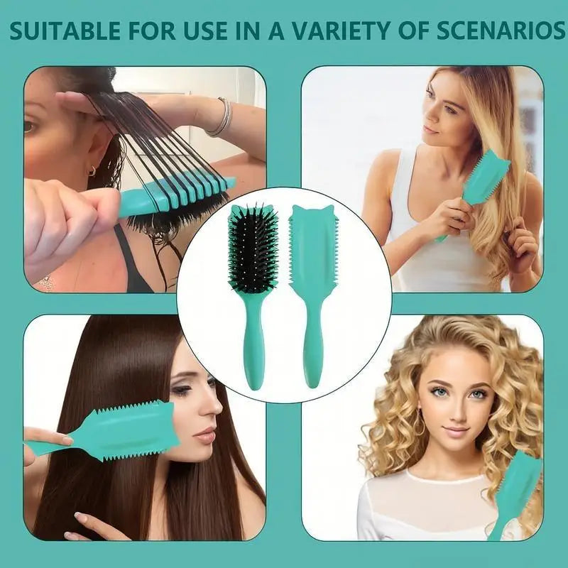 Curly Hair Styling Brush – Tangle-Free Comb for Shaping Men’s & Women’s Curls