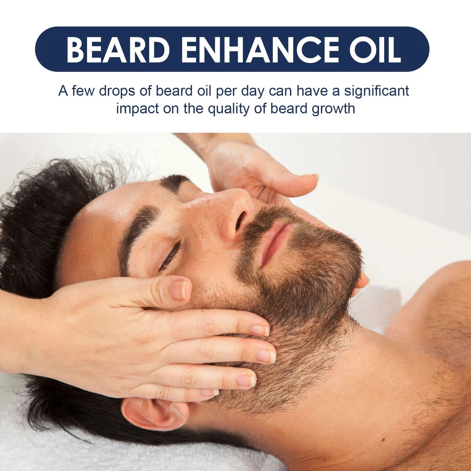 30ml Eelhoe Organic Beard Oil Follicle Activator Strong Roots Nourishing Growth Dense Hair Essence Hydrating Soft Shine Grooming
