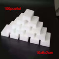 100 Pcs/lot Melamine Sponge Eraser White Cleaning Tools Cleaning Sponge Cleaner Car Office For kitchen Office Bathroom 10*6*2cm