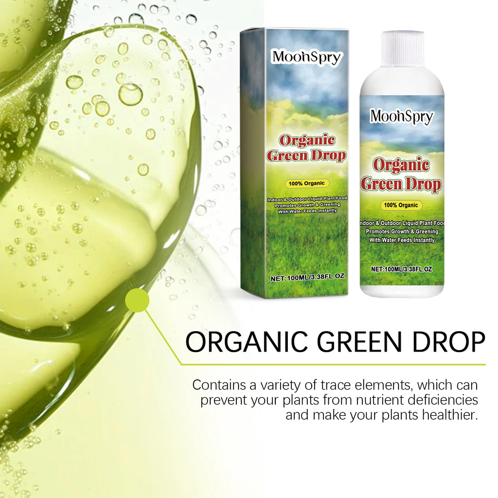 100ML Organic Plant Growth Liquid Solution Boosts Root Growth Enhance Nutrient-Rich Fertilizer for Potted Greens, Lawn & Flowers