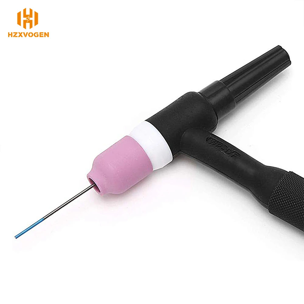 HZXVOGEN WP17V TIG Welding Torch 4M Cable Tig Welder Gun Torches With 10-25mm² Quick Connector For Soldering Welding Equipment