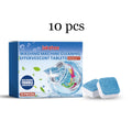 Jakehoe Laundry Machine Cleaner Tablet Deeply Remove Stubborn Dirt Long-lasting Fresh Scent Washing Machine Effervescent Tablets