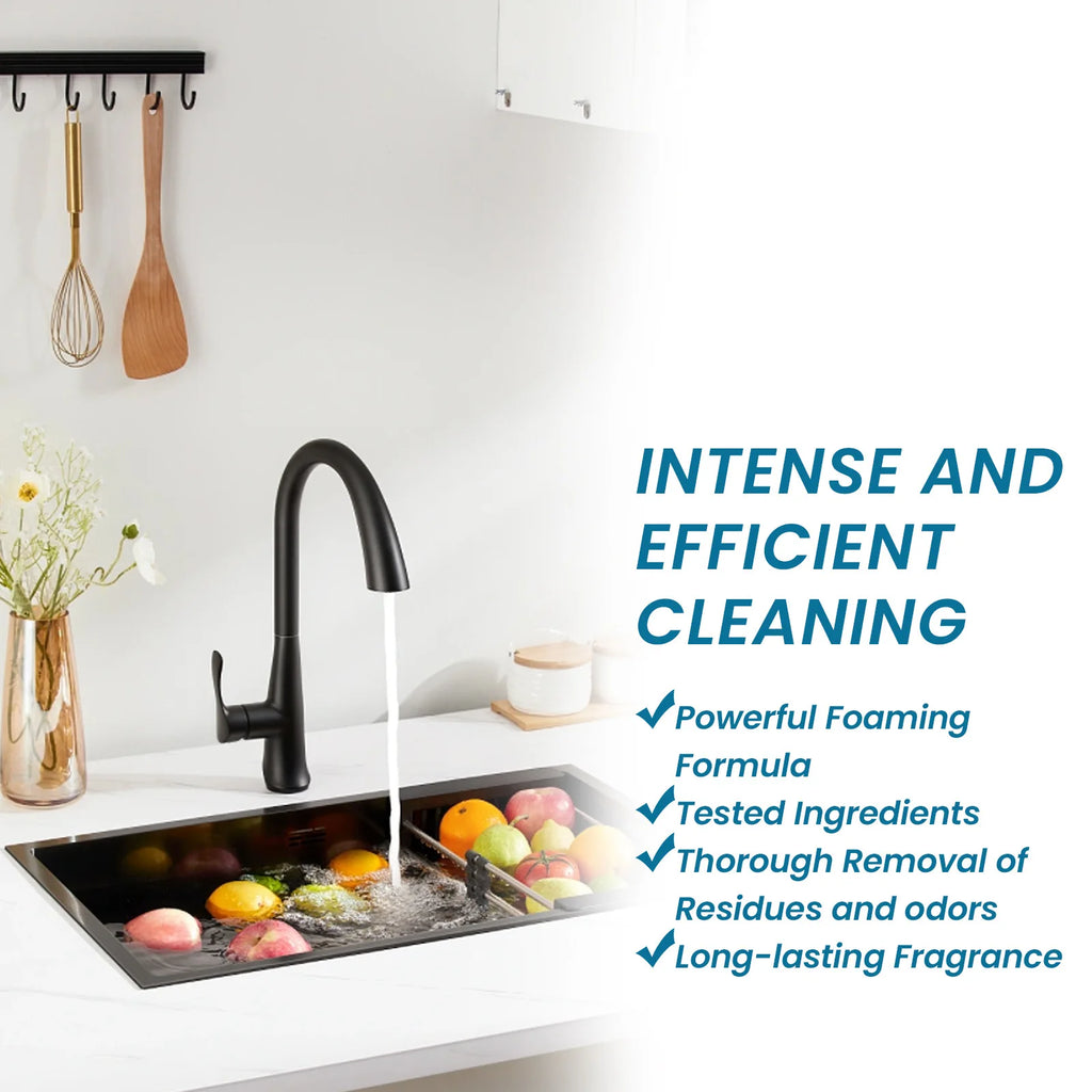 Jue-Fish 24pcs Sink Cleaning Tablet Drain Pipe Dredging Deodorant Toilet Refresh Clogging Removal Kitchen Sewer Cleaning Tablets