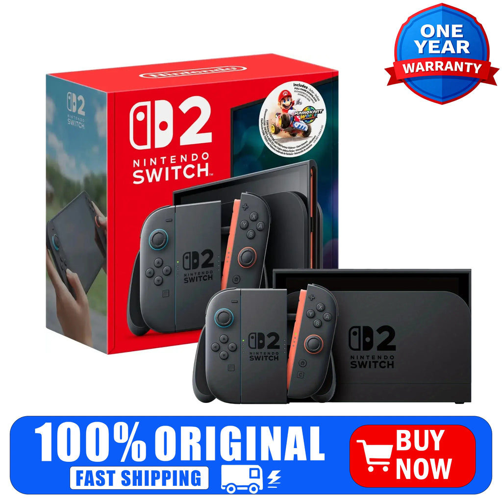 Nintendo Switch 2 Console, Multi-Standard Edition, Console Only or Game Bundle Options