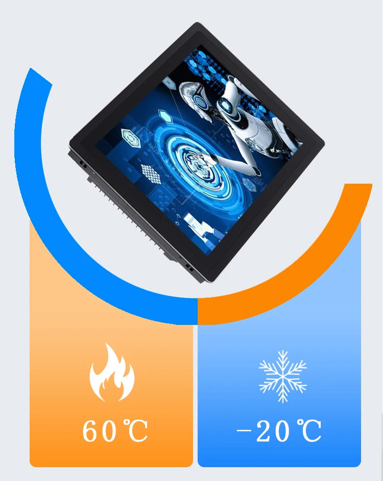 13.3 15.6 18.5 inch industrial computer all in one panel pc with capacitive touch screen built-in wifi win10/11 pro 1366x768