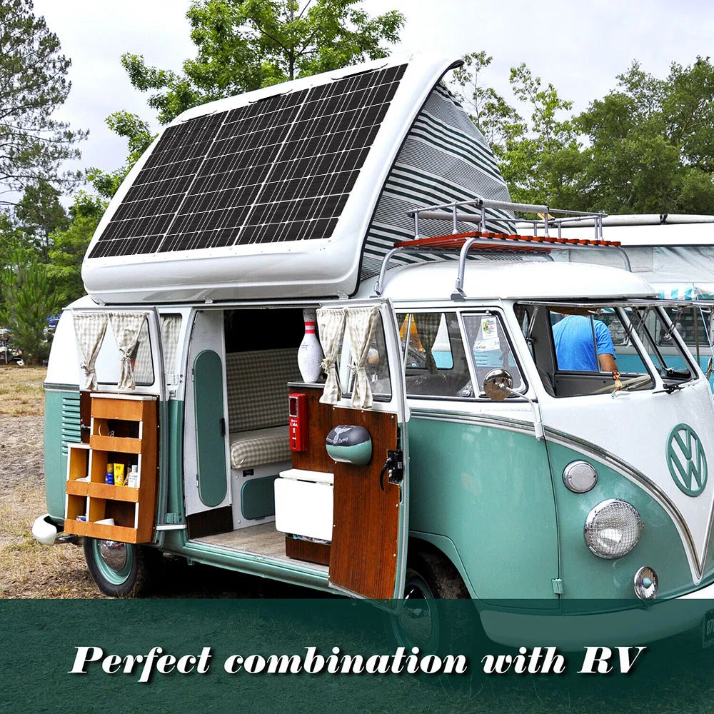 12V Flexible Solar Panel 600W 100W 200W 300W 400W 500W Bendable Waterproof Monocrystalline Best Solar Panel China for RV Boat