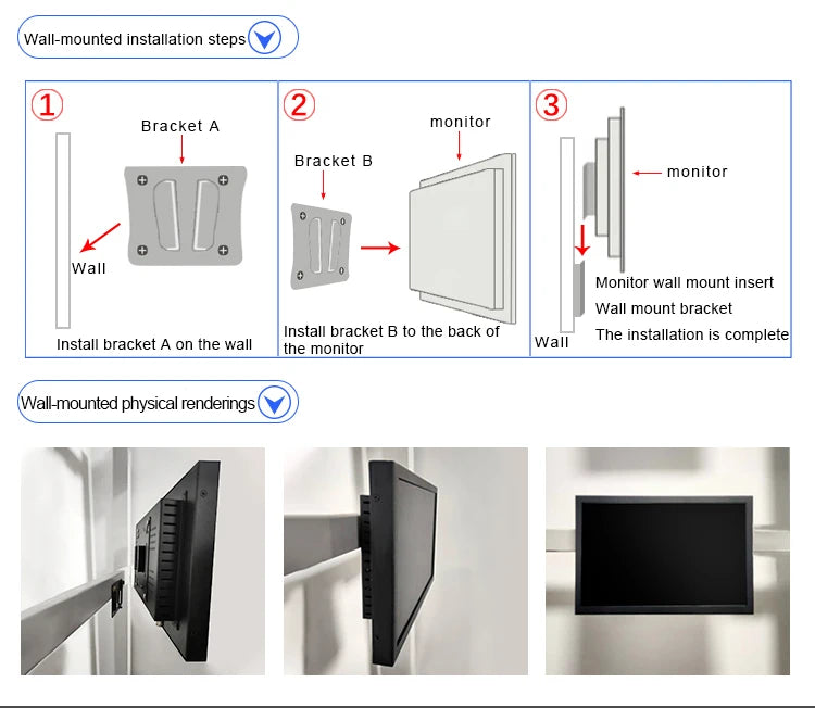 13.3 15.6 18.5 inch industrial computer all in one panel pc with capacitive touch screen built-in wifi win10/11 pro 1366x768