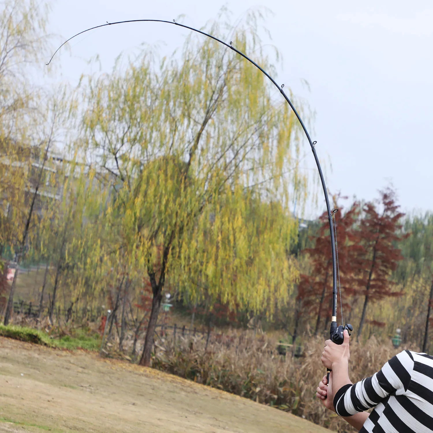 Sougayilang Telescopic Casting Rod & 7.2:1 High-Speed Reel Combo | 150M Line | 1.8-2.4m