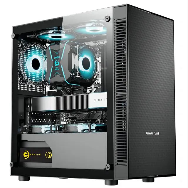 Gaming PC With Core i7 CPU /512G SSD/16GB momery 3200MB DDR3/Windows 11 with HD4600 Graphics/ white pc gamer