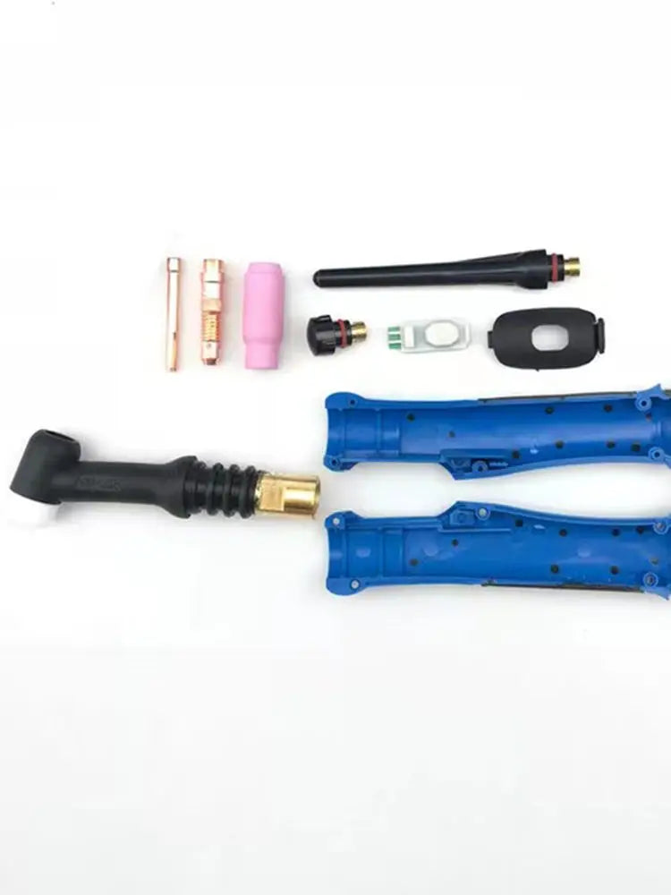 TIG Torch Body Argon Welding Torch Head WP26 Flex Air Cooled Gas Tungsten Arc Welder GTAW A-200 Flex Torch