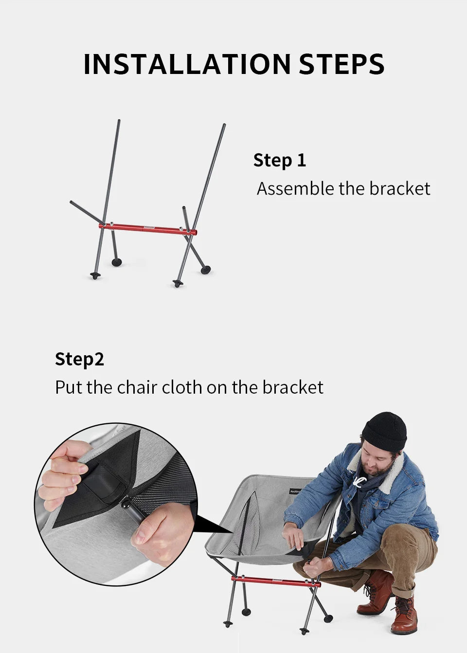 Naturehike Camping Chair YL05 YL06 Chairs Ultralight Folding Chair Outdoor Picnic Foldable Chair Beach Reax Chair Fishing Chair