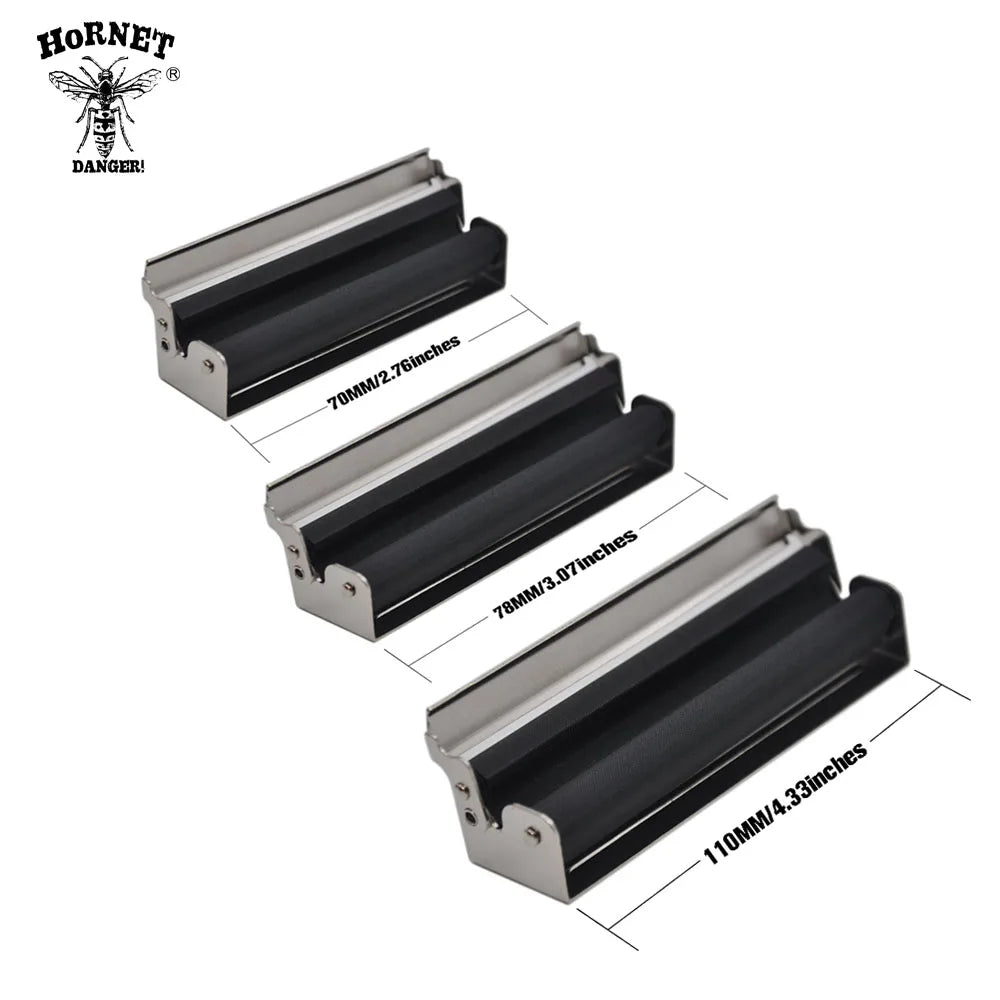 HORNET 70/78MM Portable Metal Cigarette Rolling Machine Cigarette Maker Roller For Hand Roller Cigarette Maker