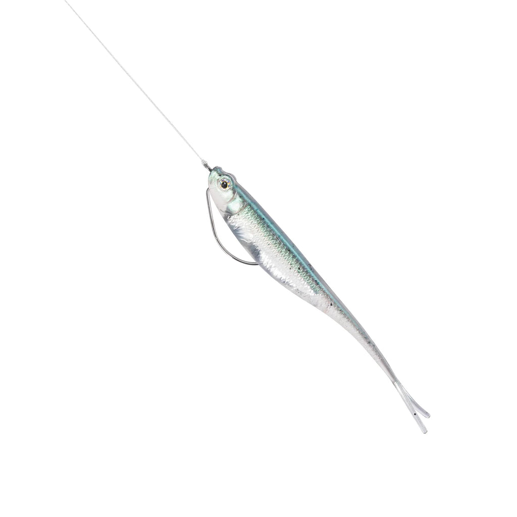 Dr.Fish 5/6 Piezas Señuelo Silicona | Cola Bifurcada | Drop Shot | Bass, Trucha y Lucio | Weedless - Firu Total Sales
