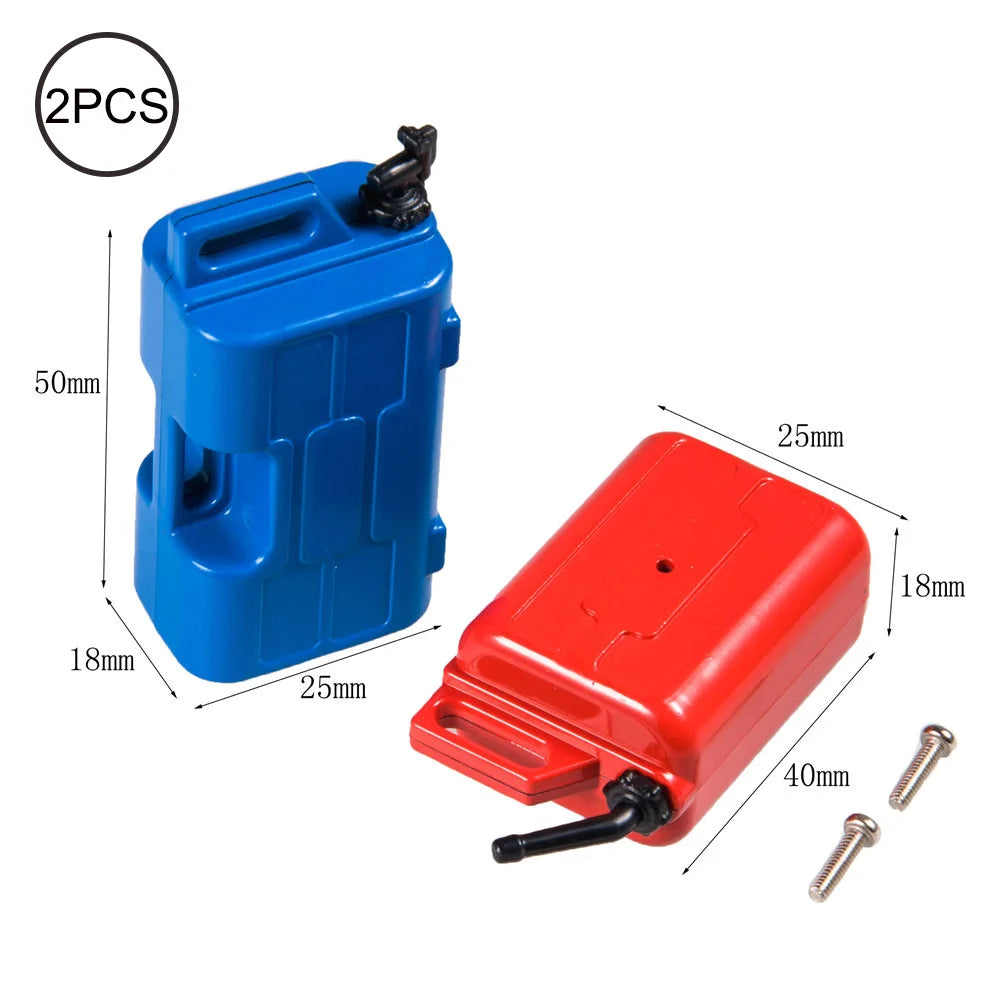 1:10 Scale Accessories Simulated Decoration Tools Shovel Fire-Extinguisher Oil Drum for RC Crawler Car TRX4 SCX10 Mini Toys
