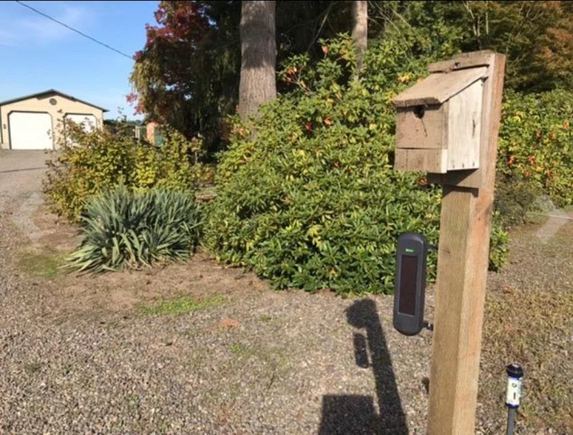 HTZSAFE Solar Beam Sensor Driveway Alarm System-800 Meters Wireless Range-100 Meters Sensor Range-DIY Home Security Alerts