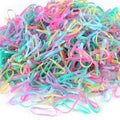 Set 500 Ligas Elásticas para Niñas | Colores Surtidos