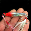 WLDSLURE Jig Metal Luminoso | 7g/10g/15g/20g/25g | Shore Cast | Pesca Mar, Lago y Río - Firu Total Sales