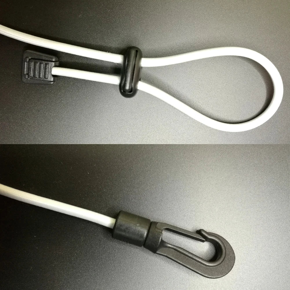 1.2M Canoe Kayak Paddle Leash Clip Safety Fishing Rod Tether Holder Lanyard