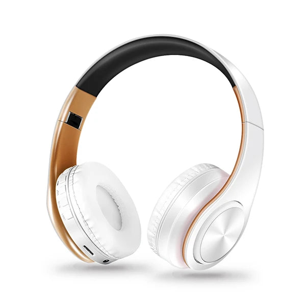 HIFI Stereo Bluetooth Headphones | FM Radio + SD Card + Mic | iPhone Samsung Xiaomi