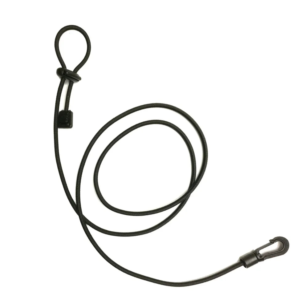 1.2M Canoe Kayak Paddle Leash Clip Safety Fishing Rod Tether Holder Lanyard