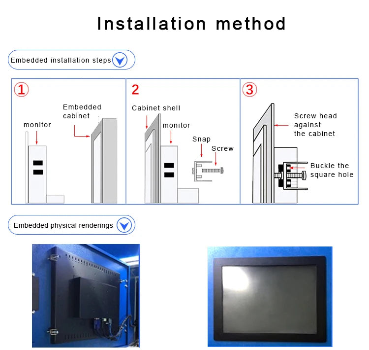 13.3 15.6 18.5 inch industrial computer all in one panel pc with capacitive touch screen built-in wifi win10/11 pro 1366x768