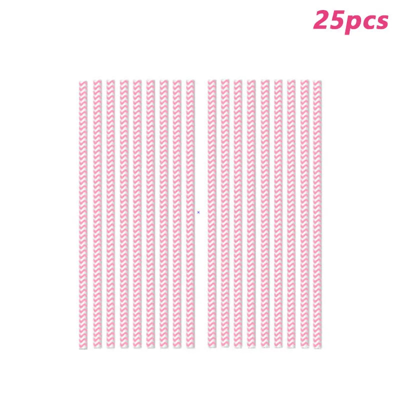 57pcs/Disney Pink Wave Minnie Mouse Theme Party Supplies Cups Plates Straw Kids Girls Baby Shower Birthday Party Decorations Set