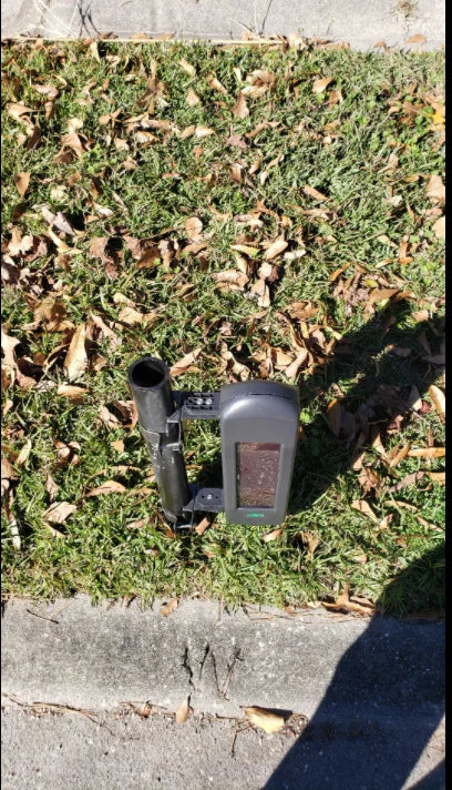 HTZSAFE Solar Beam Sensor Driveway Alarm System-800 Meters Wireless Range-100 Meters Sensor Range-DIY Home Security Alerts