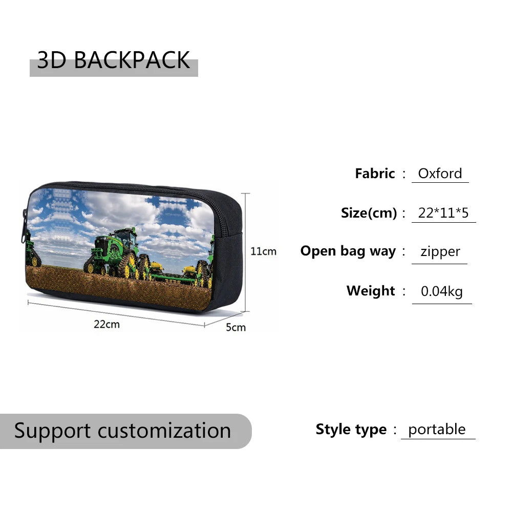 Cartoon Popular games console pad 3D Print 3pcs/Set Student School Bags Laptop Daypack Backpack Crossbody Lunch bag Pencil Case