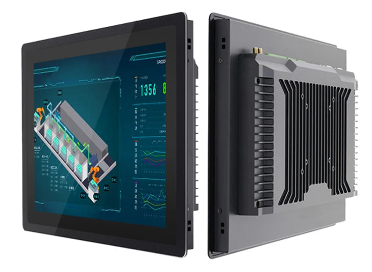 13.3 15.6 18.5 inch industrial computer all in one panel pc with capacitive touch screen built-in wifi win10/11 pro 1366x768