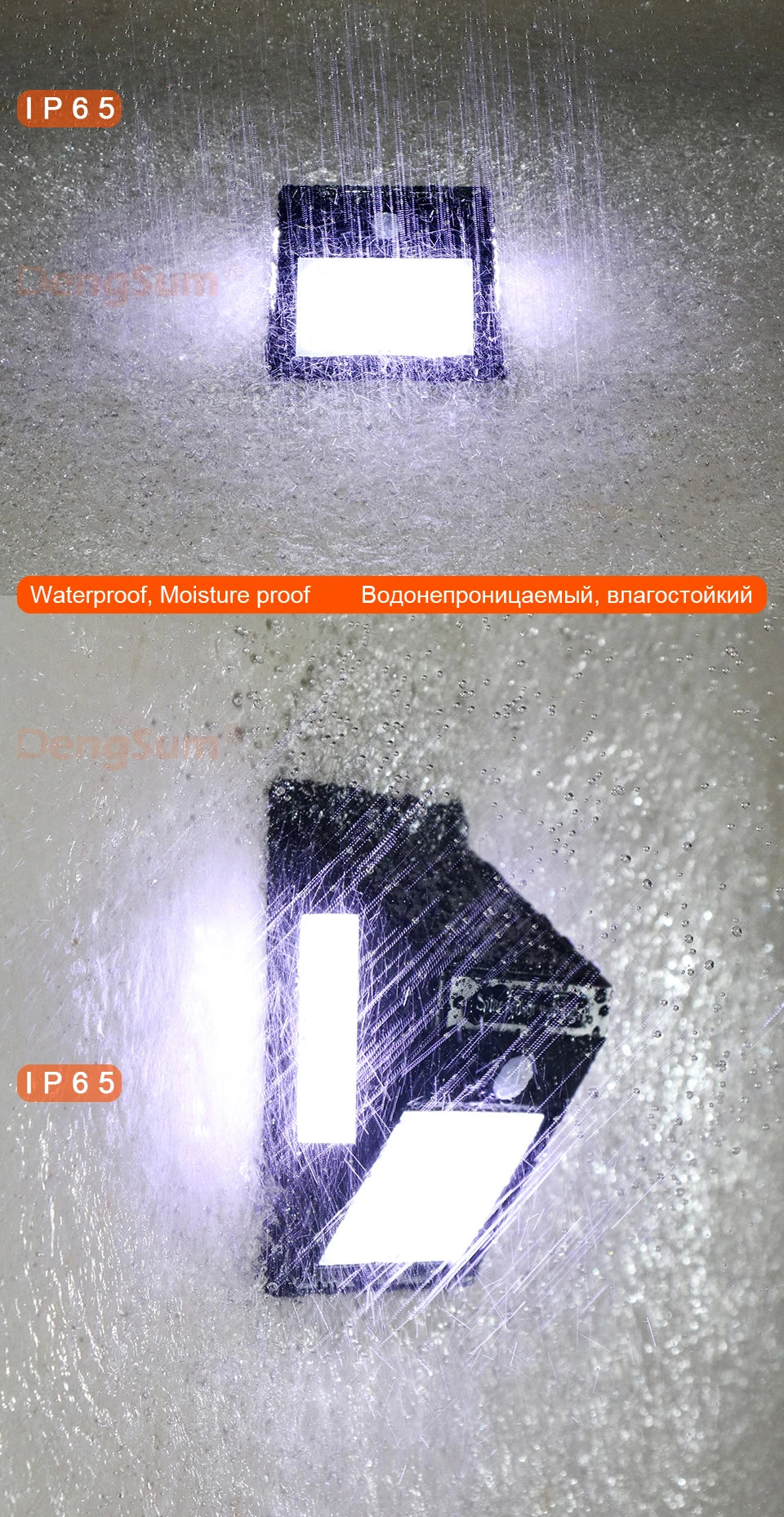 Luz Solar 100 LED con Sensor de Movimiento PIR | 3 Lados | IP65 | Jardín y Pared 💡 - Firu Total Sales