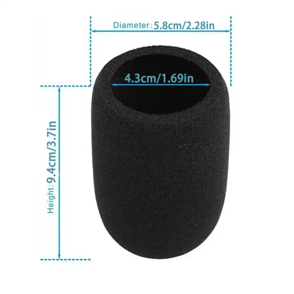 2PCS AT2020 Microphone Windscreen,Mic Windscreen Cover,Windproof Foam Pop Filter for Audio Technica AT2020 ATR2500 AT2035