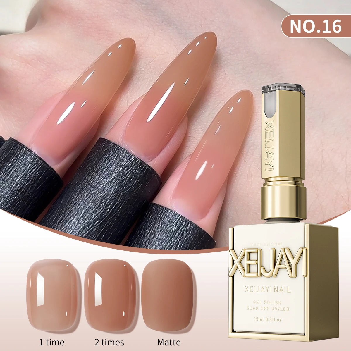 Esmalte Jelly Ice Nude Peelable UV/LED 15ml | Sin Formaldehído | Salón y DIY 💅 - Firu Total Sales