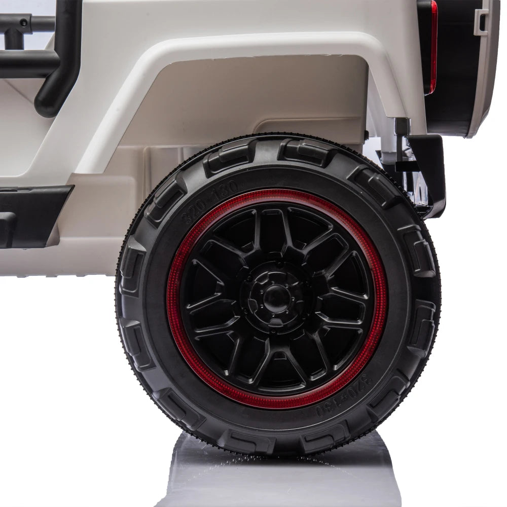 Carro Eléctrico 2 Asientos 24V para Niños | Control Padres | Bluetooth | 3-8 Años 🚗 - Firu Total Sales