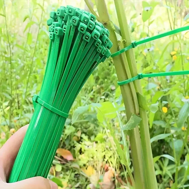 Bridas Reutilizables para Jardín | Soporte para Plantas y Enredaderas | Nylon Ajustable
