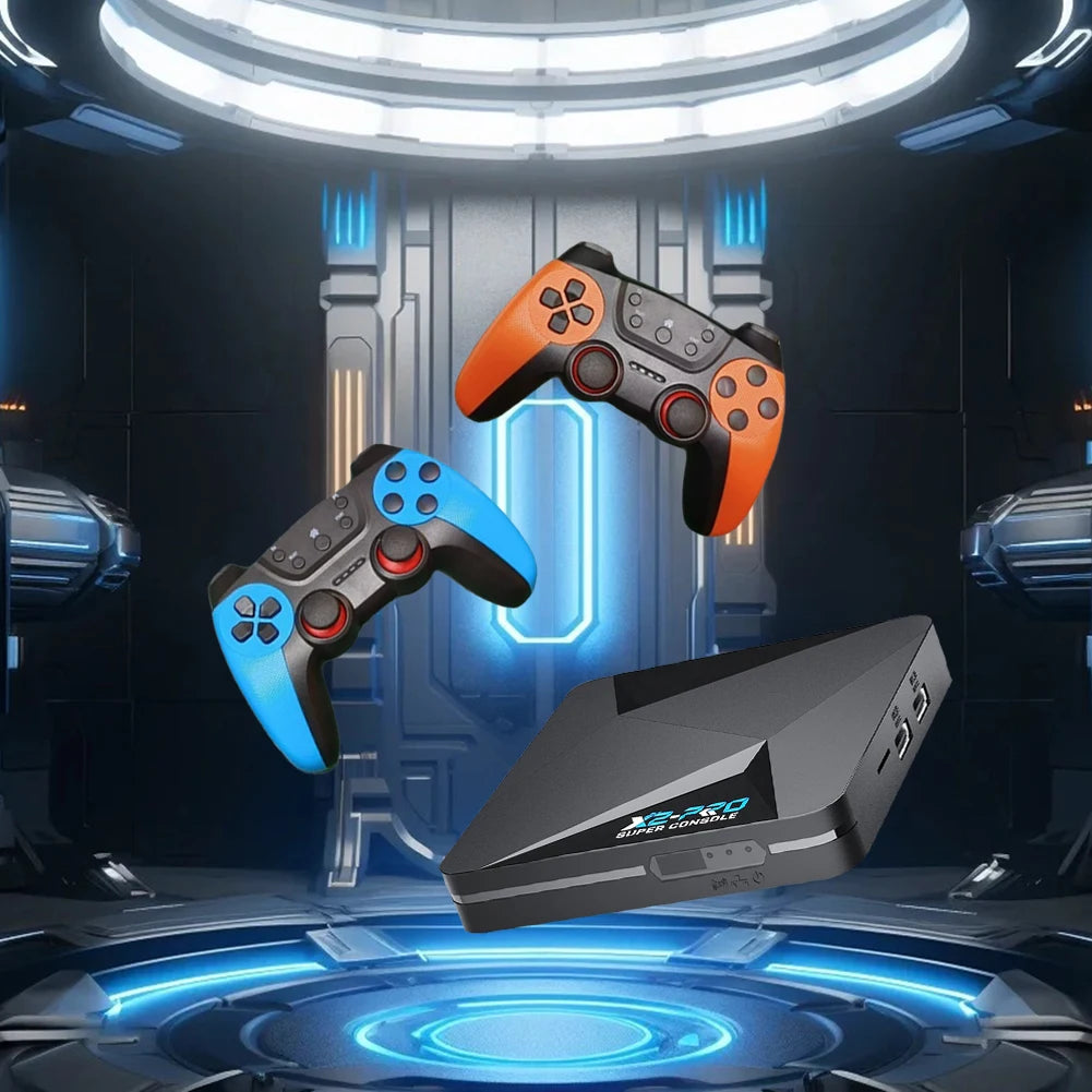 Super Console X2 Pro | 100,000 Juegos Retro | TV Box | SS/MAME/FC/SEGA | Con Gamepad - Firu Total Sales