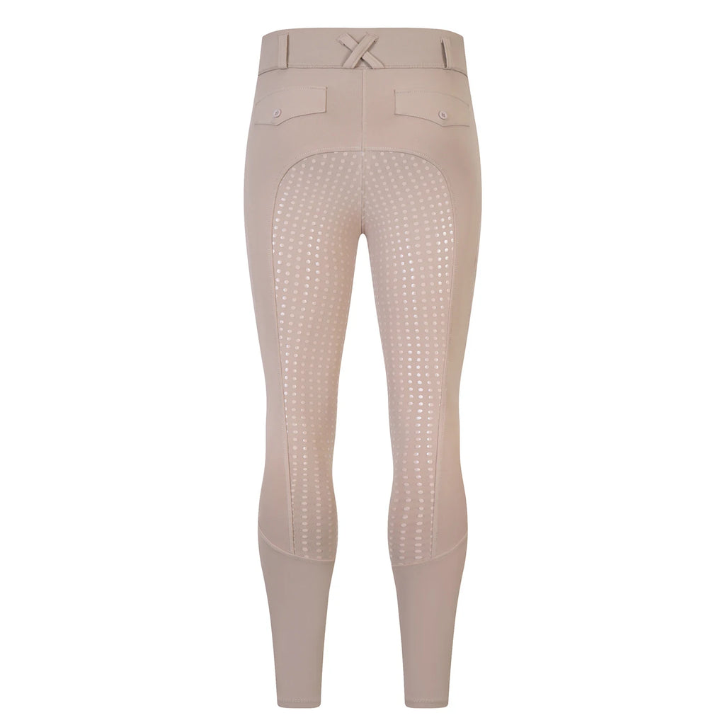 Professional equestrian pants full silicone quick-dry elastic tight equestrian sports pants anti-slip riding pants thick wear-re