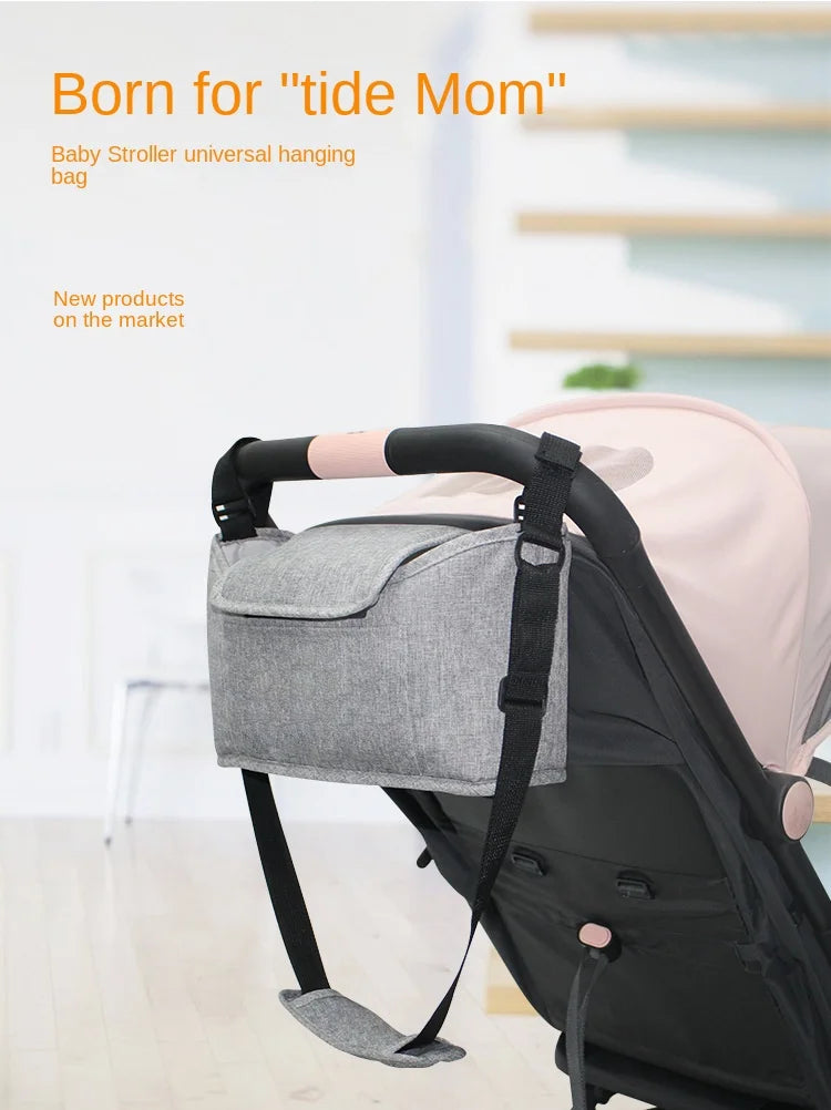 Bolsa Organizadora para Cochecito | Gran Capacidad | Portabiberones y Accesorios Bebé